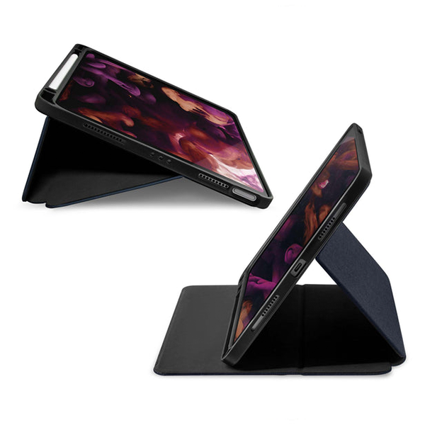 כיסוי ספר לאייפד פרו 12.9 אינץ’ כחול Laut Urban Folio for iPad