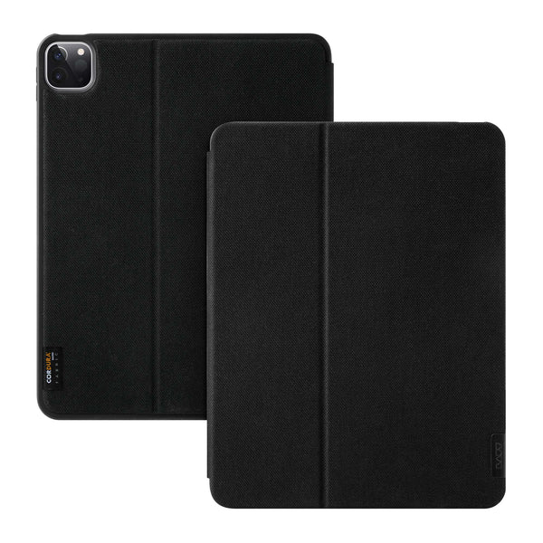 כיסוי ספר לאייפד פרו 12.9 אינץ’ שחור Laut Urban Folio for iPad