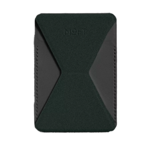 מעמד ארנק ירוק Phone Stand & Wallet עם מדבקה לגב המכשיר מבית Moft X