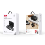 זוג מיקרופונים דש אלחוטיים עם חיבור Type-C לאנדרואיד XO MKF09A