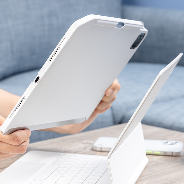 כיסוי לאייפד 10.9 אינץ SwitchEasy תושבת טעינה לעט CoverBuddy
