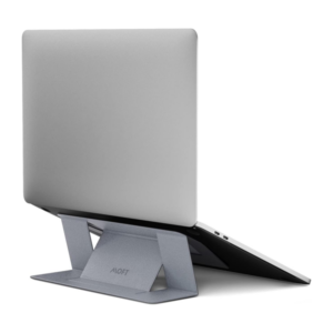 סטנד למחשב Moft Laptop Stand כסוף עם 2 מצבי עבודה שונים לישיבה ועמידה
