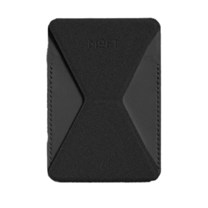 מעמד ארנק אפור כהה Phone Stand & Wallet עם מדבקה לגב המכשיר מבית Moft X