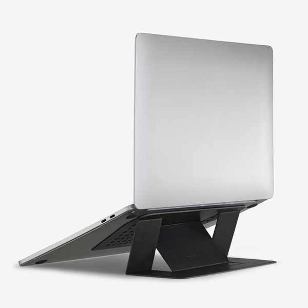 סטנד למחשב Moft Laptop Stand שחור עם 2 מצבי עבודה שונים לישיבה ועמידה