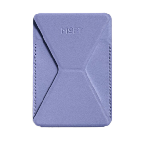 מעמד וארנק סגול Phone Stand & Wallet תומך MagSafe מבית Moft X