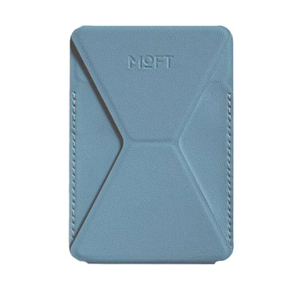 מעמד וארנק תכלת Phone Stand & Wallet תומך MagSafe מבית Moft X