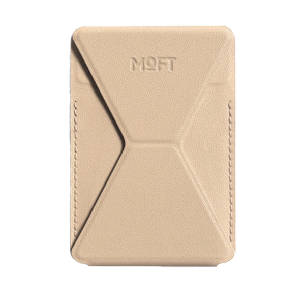 מעמד וארנק זהב Phone Stand & Wallet תומך MagSafe מבית Moft X