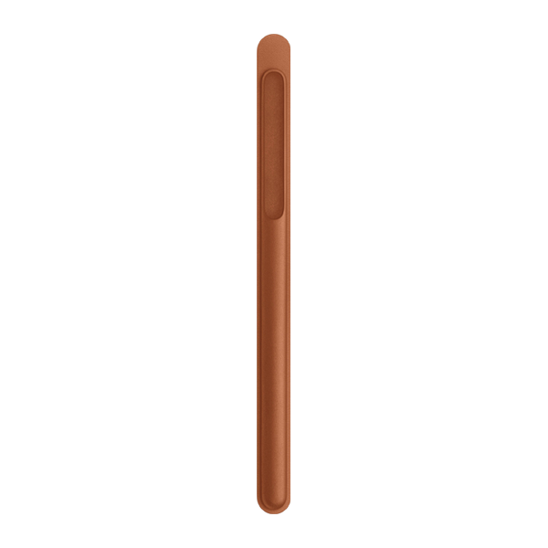 כיסוי Apple Pencil חום אוכף עור אפל מקורי לאחסון והגנה מקסימלית לעט שלך