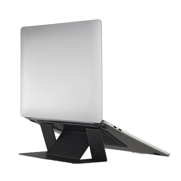 סטנד למחשב Moft Laptop Stand שחור עם 2 מצבי עבודה שונים לישיבה ועמידה
