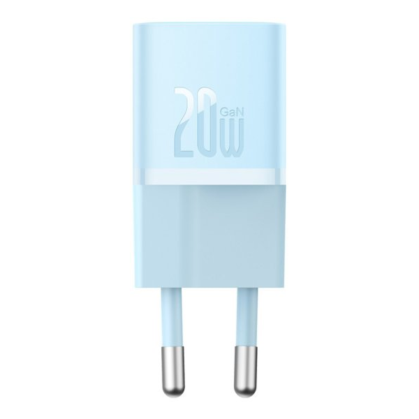 מטען קיר מהיר GaN5 כחול בהספק 20W מבית Baseus