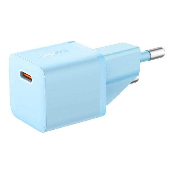 מטען קיר מהיר GaN5 כחול בהספק 20W מבית Baseus