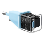 מטען קיר מהיר GaN5 כחול בהספק 20W מבית Baseus
