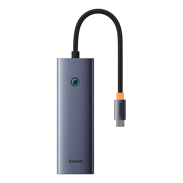 מפצל USB-C, קורא כרטיסים וכרטיס רשת 7-Port HUB מבית Baseus