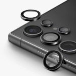 מגן מצלמה לגלקסי S24 פלוס שחור עמיד וקשיח Camera Lens Protector