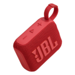 רמקול JBL Go 4 אדום נייד עם סאונד עוצמתי ועמידות למים