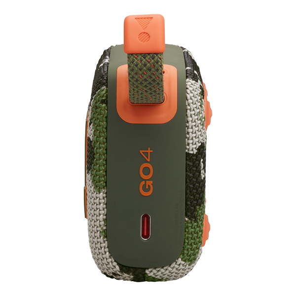רמקול JBL Go 4 צבאי נייד עם סאונד עוצמתי ועמידות למים