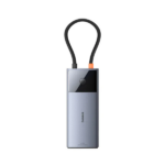 תחנת עגינה 6 ב-1 USB-C למחשב נייד עם חיבורים מגוונים Metal Gleam II מבית Baseus