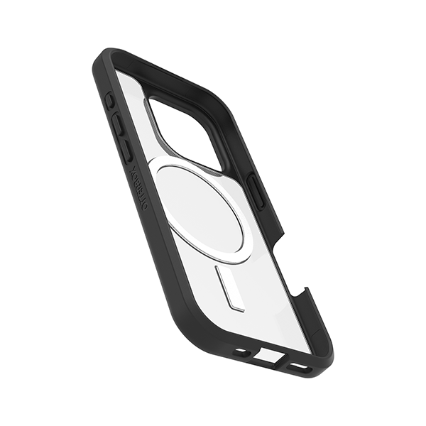 כיסוי שקוף/שחור React לאייפון 16 פרו להגנה מיטבית OtterBox