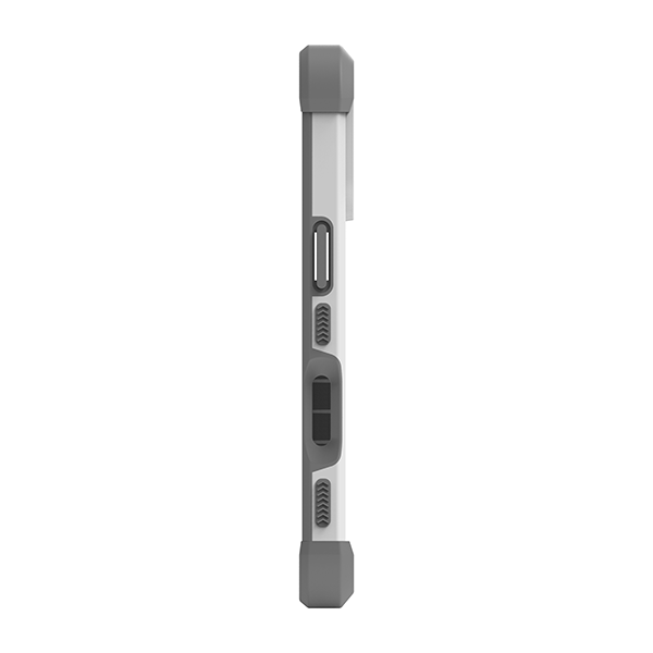 כיסוי DualTek לאייפון 16 פרו לבן עם מבנה קשיח PureGear