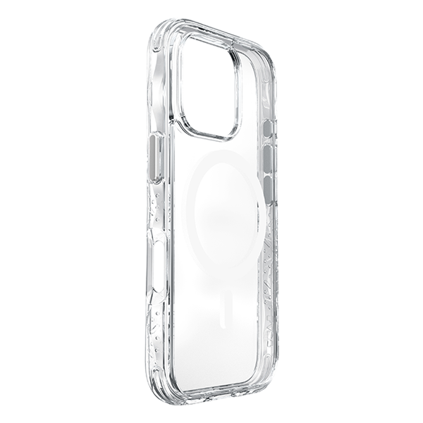 כיסוי Laut Crystal Matter X שקוף לאייפון 16 פרו מקס תומך MagSafe