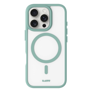 כיסוי Laut HUEX PROTECT ירוק לאייפון 16 פרו מקס תומך MagSafe