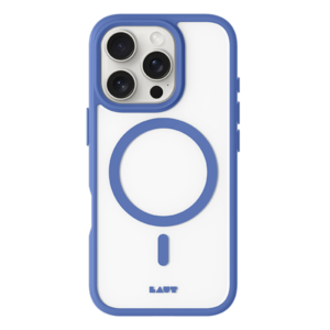 כיסוי Laut HUEX PROTECT כחול לאייפון 16 פרו מקס תומך MagSafe