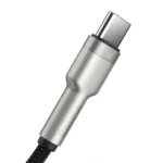 כבל Type-C קצר להעברת נתונים עם טעינה מהירה 66W קומפקטי ונוח Baseus Cafule