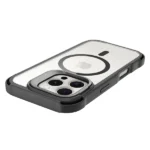 כיסוי סטנד לאייפון 16 פרו מקס שחור Bungee תומך MagSafe עם הגנה בפינות Beelan