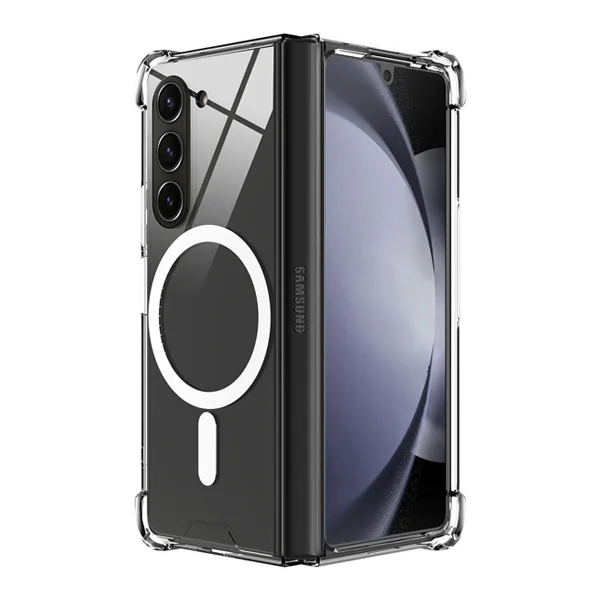 כיסוי שקוף Samsung Galaxy Z Fold5 תומך טעינת MagSafe