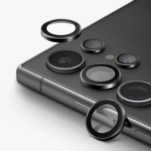 מגן מצלמה לגלקסי S24 FE שחור עמיד וקשיח Camera Lens Protector
