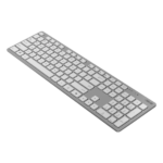 סט מקלדת ועכבר אלחוטיים לבן Asus W5000 | עיצוב דק במיוחד, שקט ונוח ביותר
