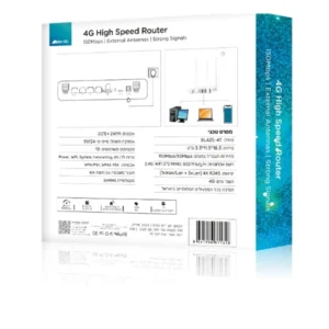 ראוטר מתקדם מהיר ביותר תומך 4G עם 4 אנטנות Nordic Blaze 4T