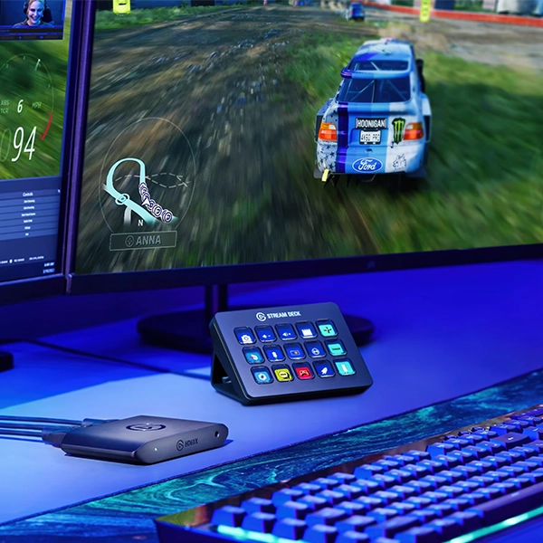 בקר שליטה Elgato Stream Deck MK2 | ניהול תוכן מתקדם בלחיצת כפתור