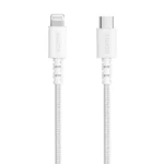 כבל מהיר USB-C ל-Lightning באורך 0.9 מטר - בצבע לבן | Anker PowerLine Select+