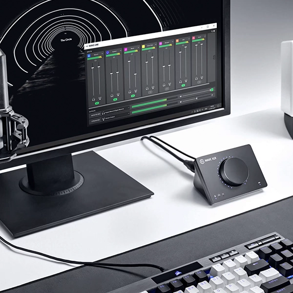 ממשק USB קומפקטי Elgato Wave XLR לשדרוג ביצועי המיקרופון שלך