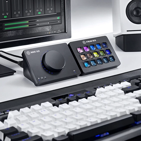 ממשק USB קומפקטי Elgato Wave XLR לשדרוג ביצועי המיקרופון שלך
