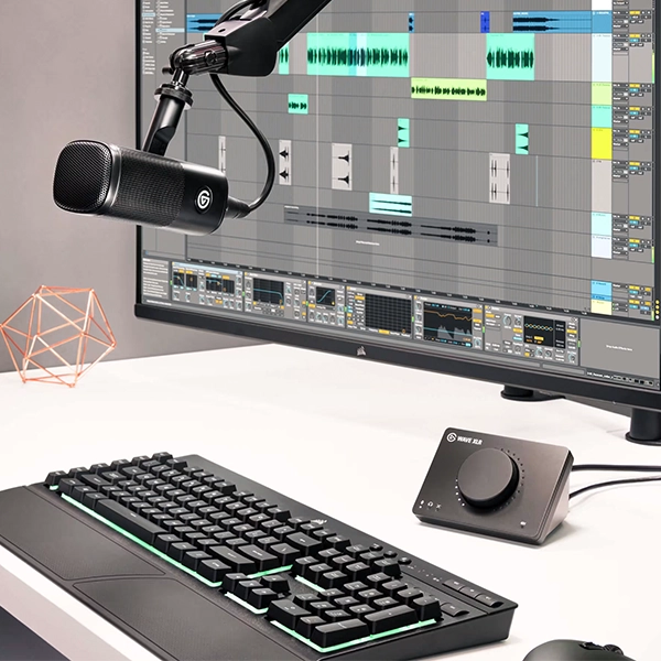 ממשק USB קומפקטי Elgato Wave XLR לשדרוג ביצועי המיקרופון שלך