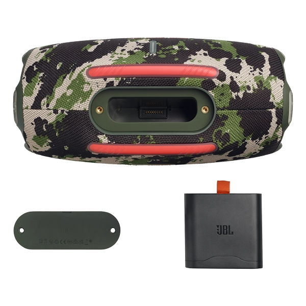 רמקול נייד JBL Xtreme 4 צבאי לחווית סאונד עוצמתית בכל מקום עמיד למים עם חיי סוללה ארוכים