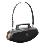 רמקול נייד שחור אלחוטי חזק ביותר ועמיד למים | SkullCandy Barrel Boombox