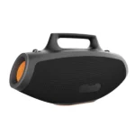 רמקול נייד שחור אלחוטי חזק ביותר ועמיד למים | SkullCandy Barrel Boombox