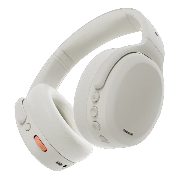 אוזניות אלחוטיות בז' Skullcandy Crusher ANC 2 עם בס עוצמתי וביטול רעשים חכם