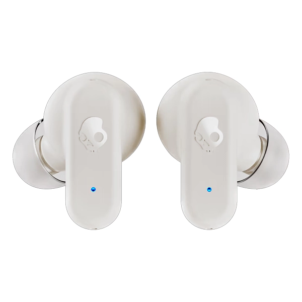 אוזניות אלחוטיות בז' Skullcandy Dime 3 קומפקטיות עם סאונד עוצמתי