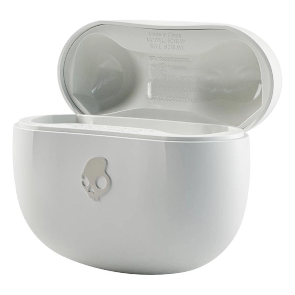 אוזניות אלחוטיות בז' Skullcandy Rail צליל מדויק ועוצמתי עם סוללה חזקה