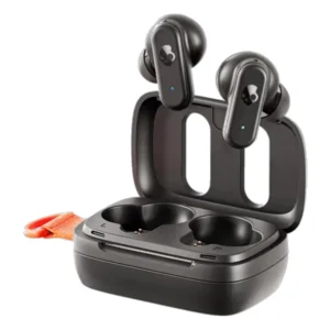אוזניות אלחוטיות שחורות Skullcandy Dime 3 קומפקטיות עם סאונד עוצמתי