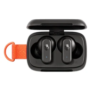 אוזניות אלחוטיות שחורות Skullcandy Dime 3 קומפקטיות עם סאונד עוצמתי