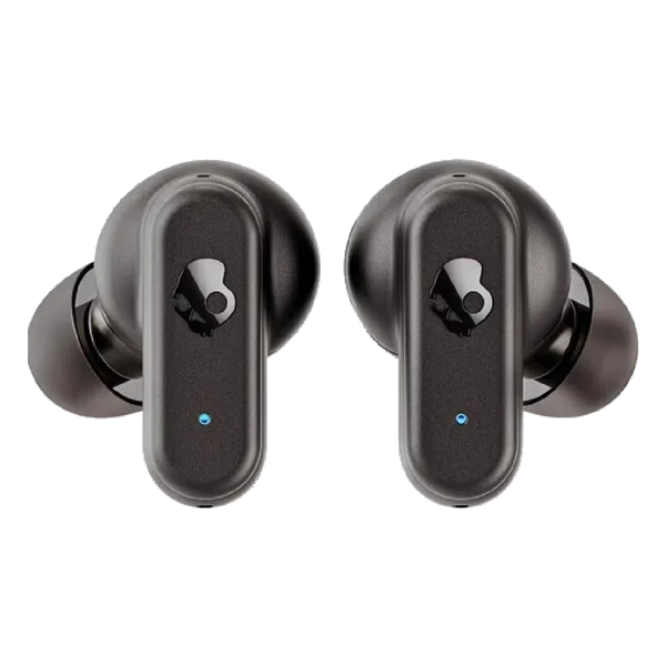 אוזניות אלחוטיות שחורות Skullcandy Dime 3 קומפקטיות עם סאונד עוצמתי