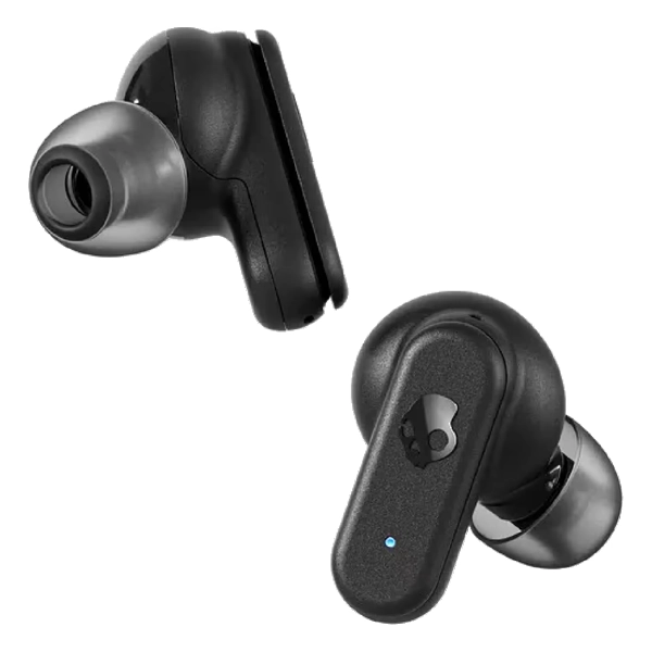 אוזניות אלחוטיות שחורות Skullcandy Dime 3 קומפקטיות עם סאונד עוצמתי