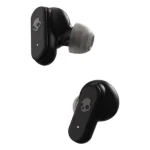 אוזניות אלחוטיות שחורות Skullcandy Dime Evo עמיד למים עם סוללה חזקה
