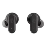 אוזניות אלחוטיות שחורות Skullcandy Dime Evo עמיד למים עם סוללה חזקה