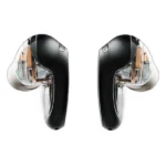 אוזניות אלחוטיות שחורות Skullcandy Rail עם סאונד מתקדם וביטול רעשים חכם